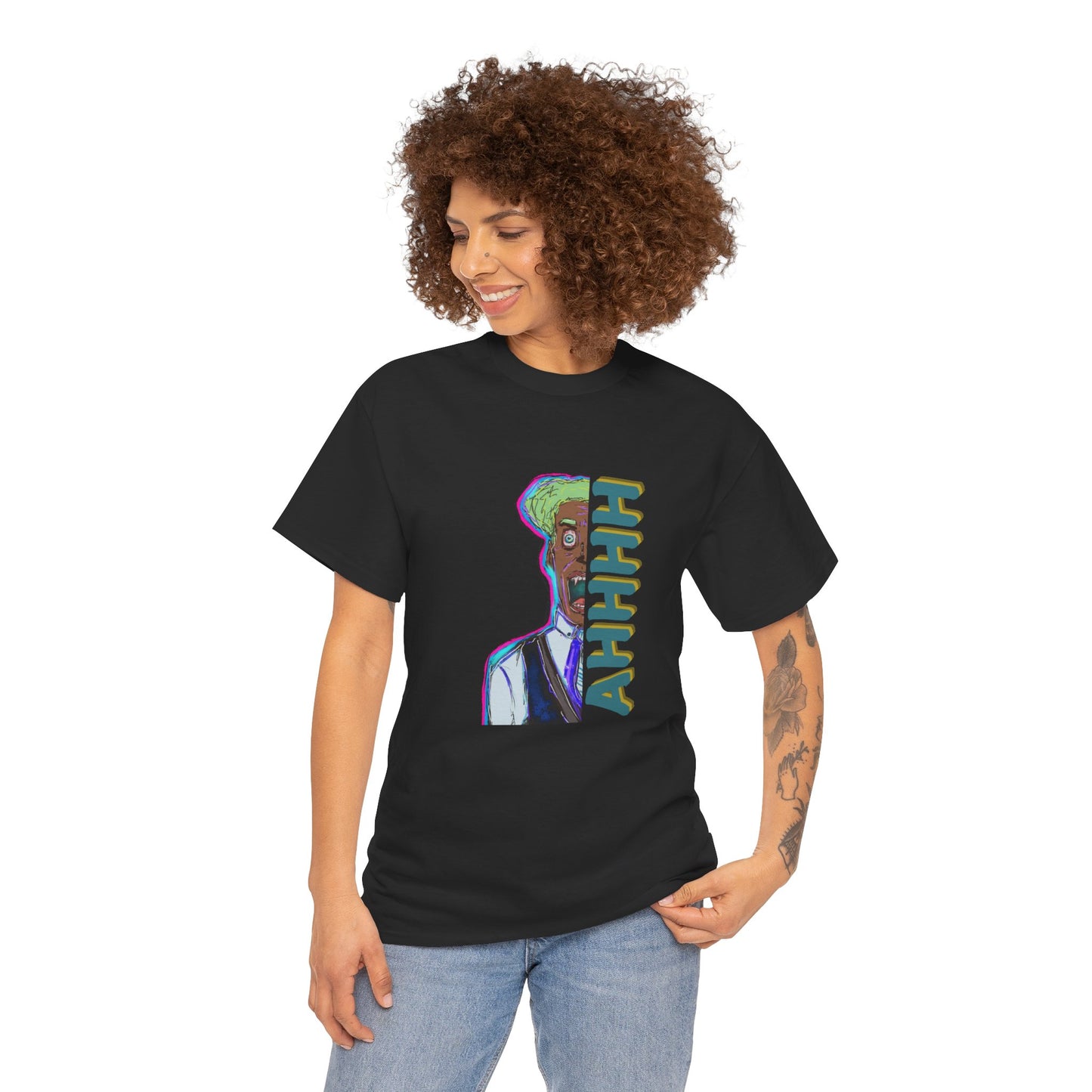 Screaming in Fear - Unisex Heavy Cotton Tee