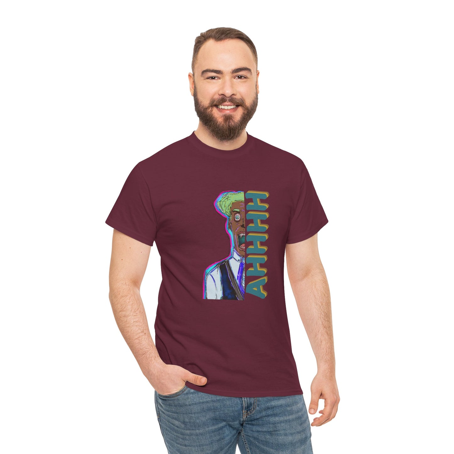 Screaming in Fear - Unisex Heavy Cotton Tee
