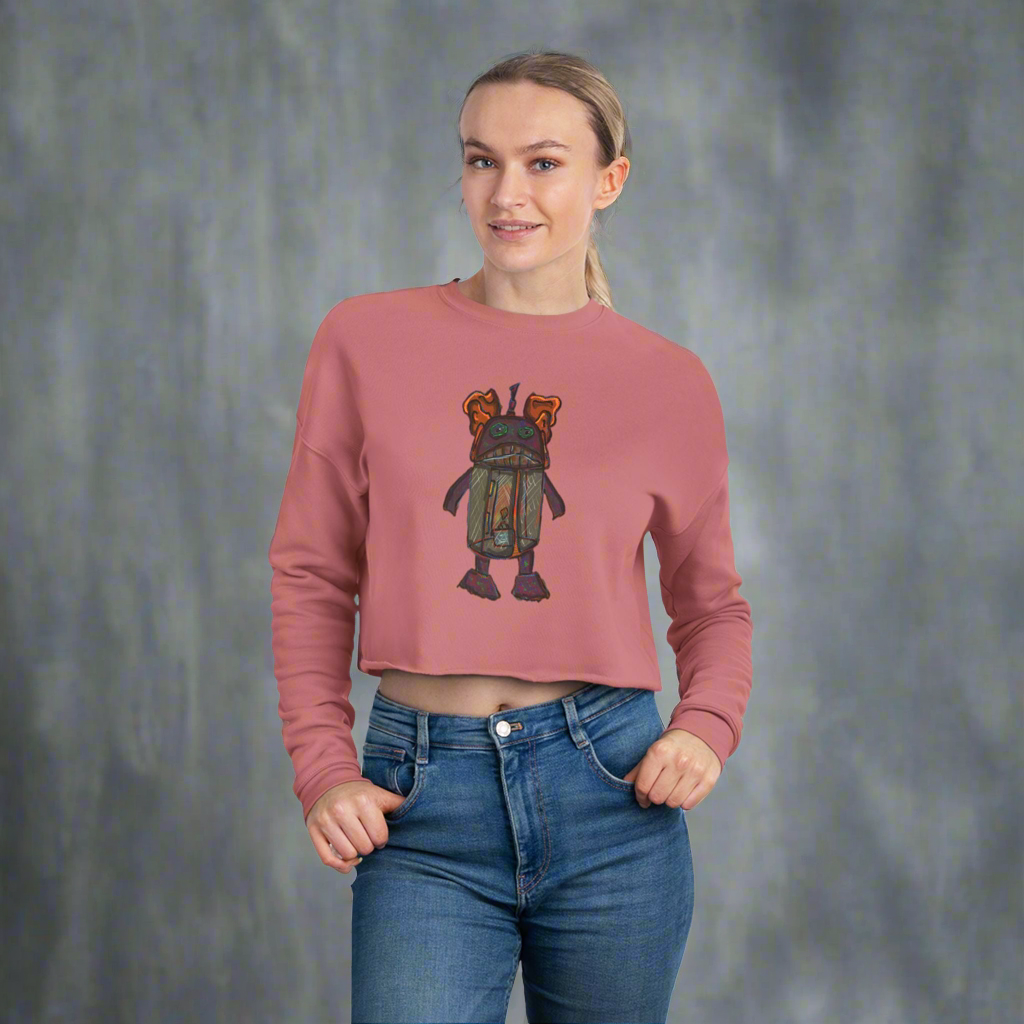 Turn On The Light - Cropped Sweatshirt