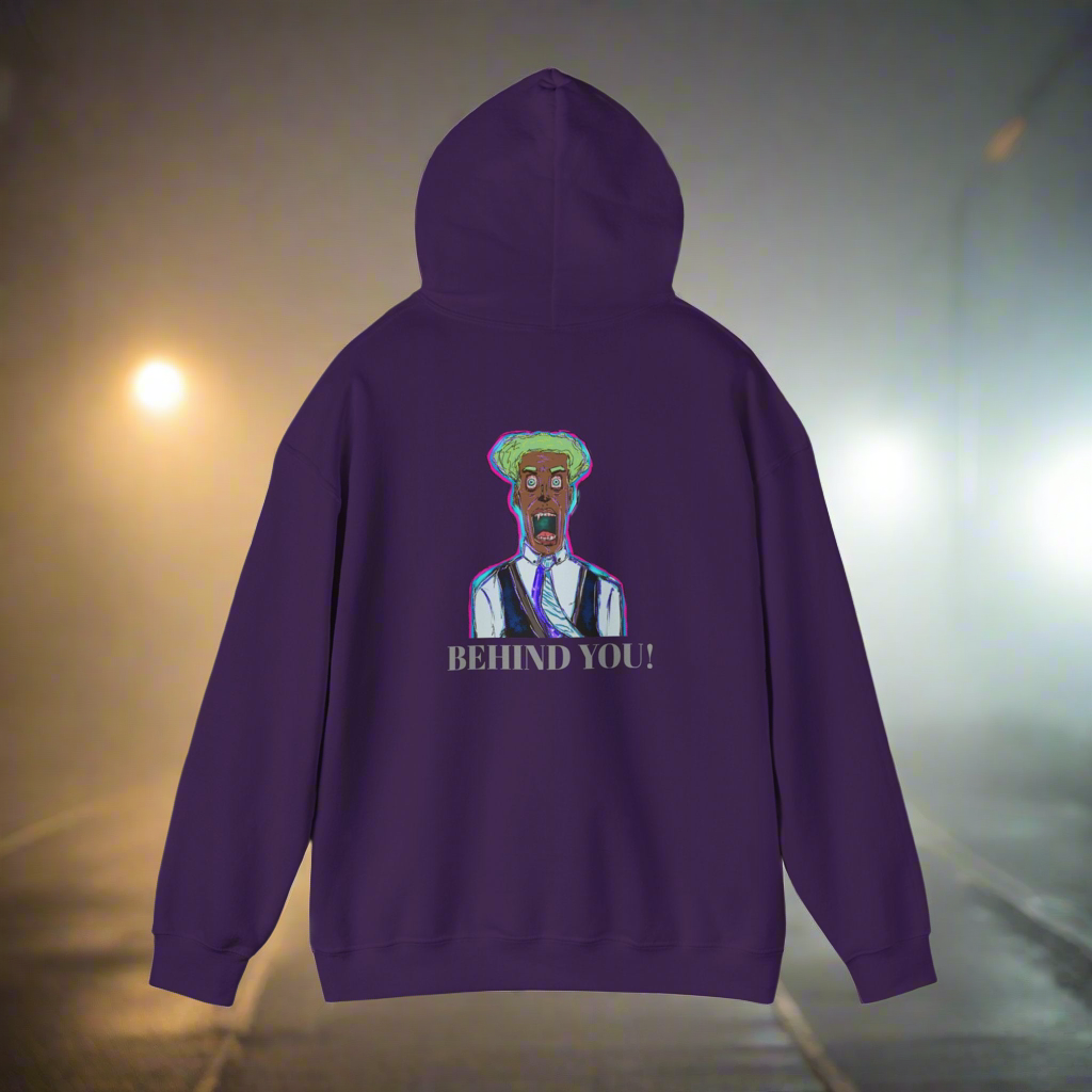 Behind You! - Heavy Blend Hoodie